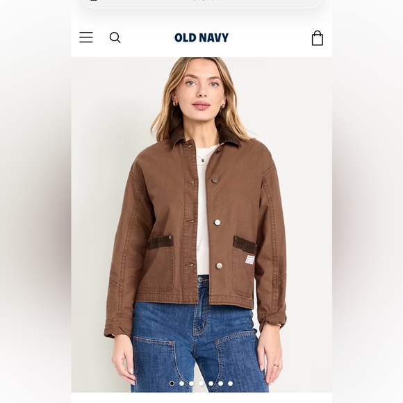 Old Navy Jackets & Blazers - Brown Utility Jacket